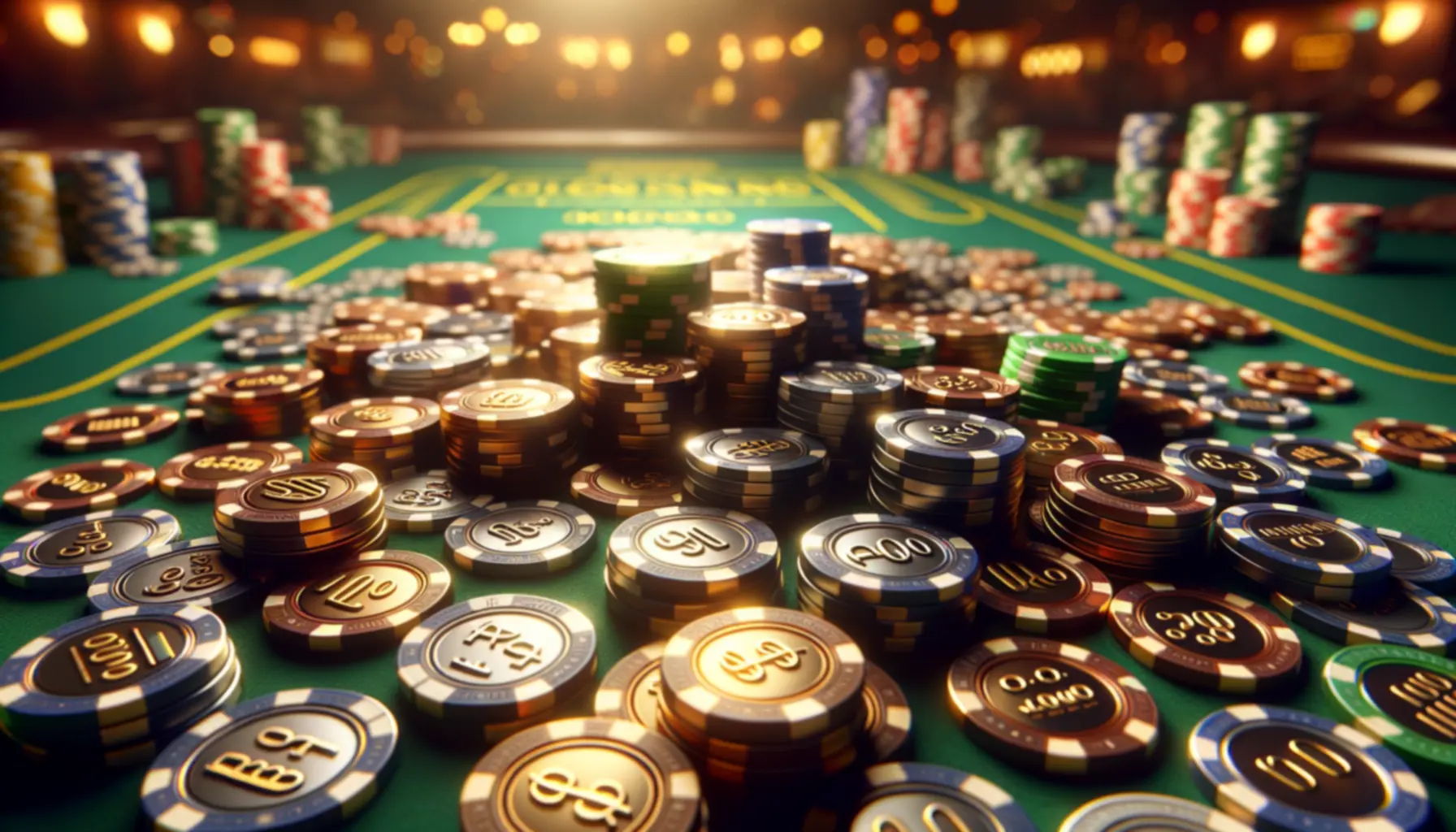 Casino decoration